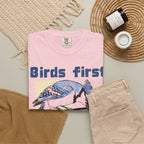 Birds First, Coffee Second Tee