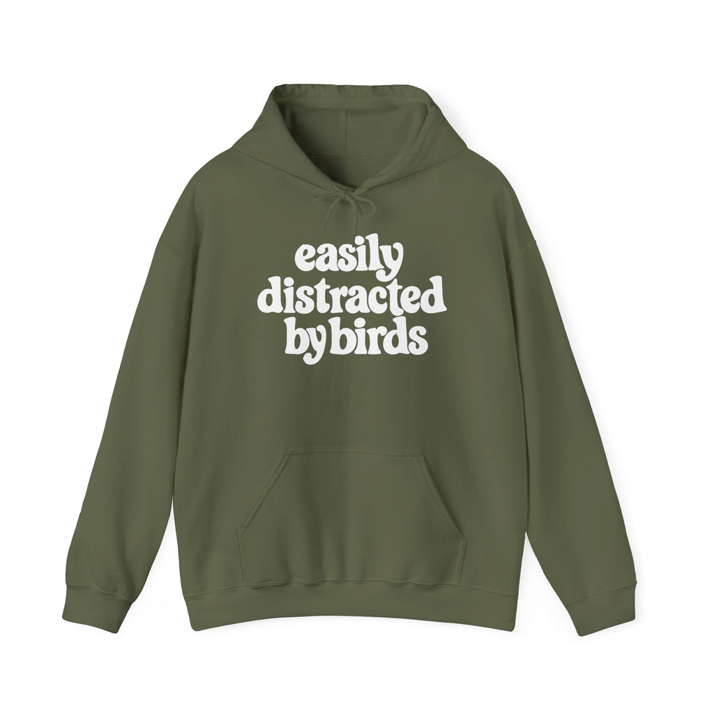 Easily Distracted by Birds Hoodie