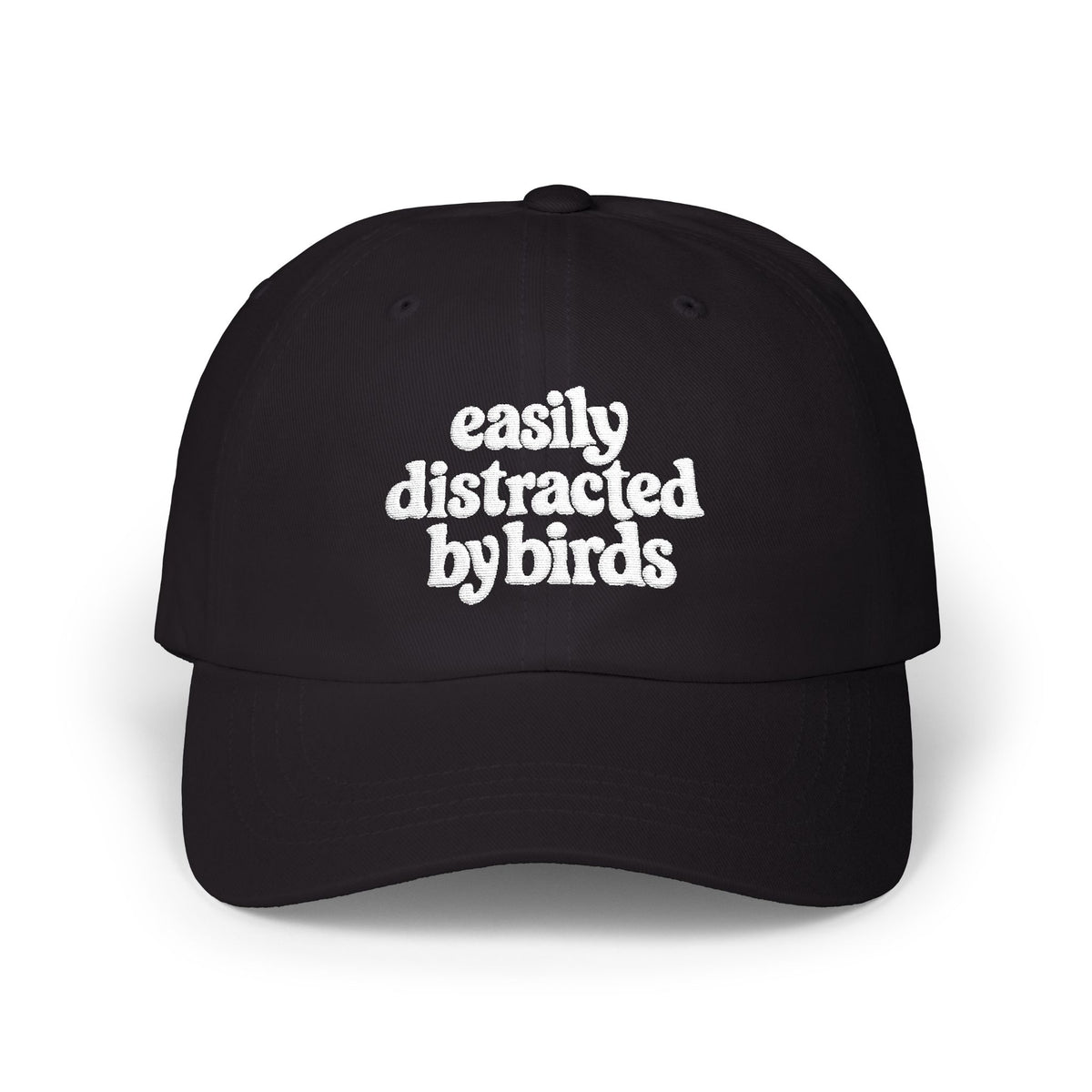 Easily Distracted by Birds Dad Cap