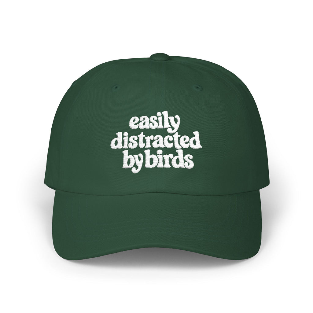 Easily Distracted by Birds Dad Cap