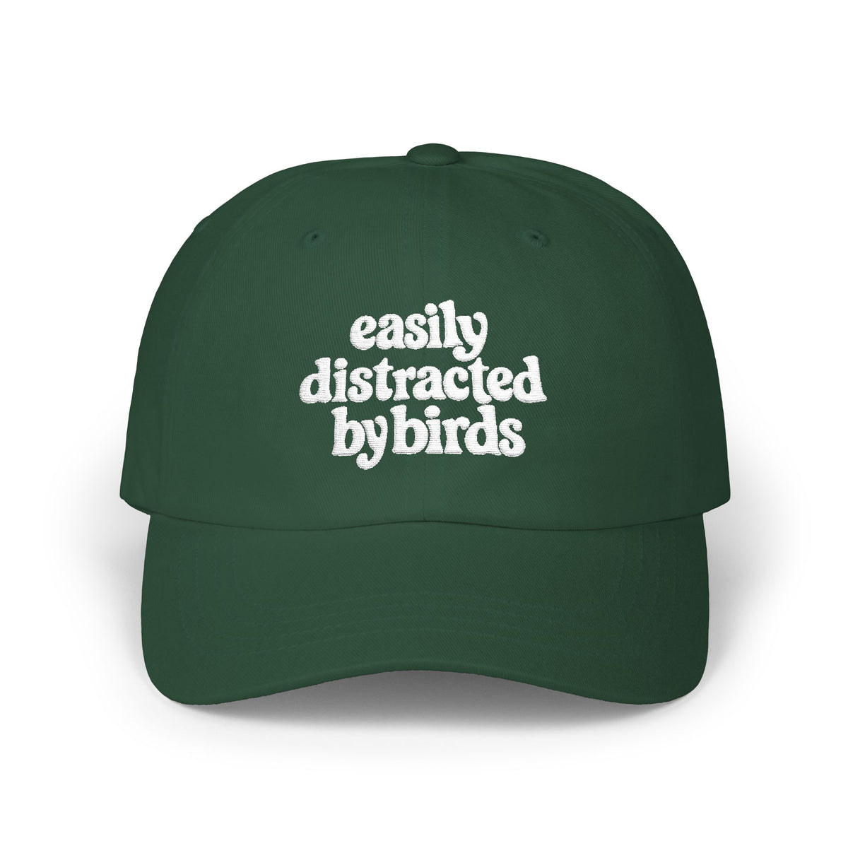 Easily Distracted by Birds Dad Cap